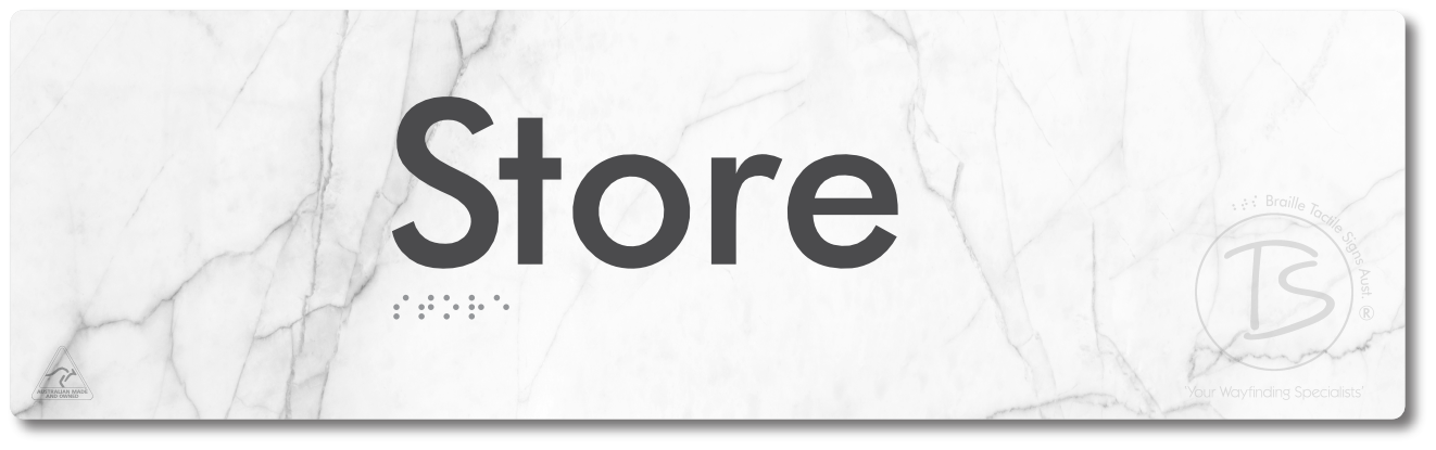 Store - Braille Tactile Signs Aust.