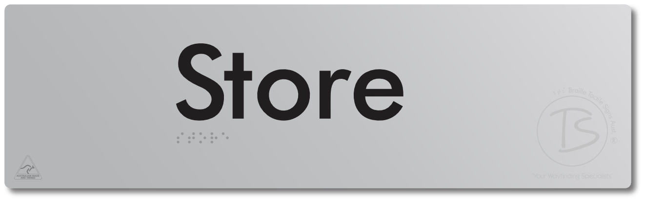 Store - Braille Tactile Signs Aust.