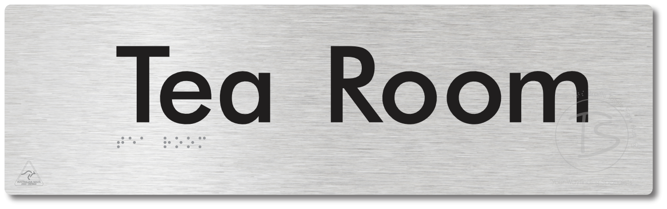 Tea Room - Braille Tactile Signs Aust.