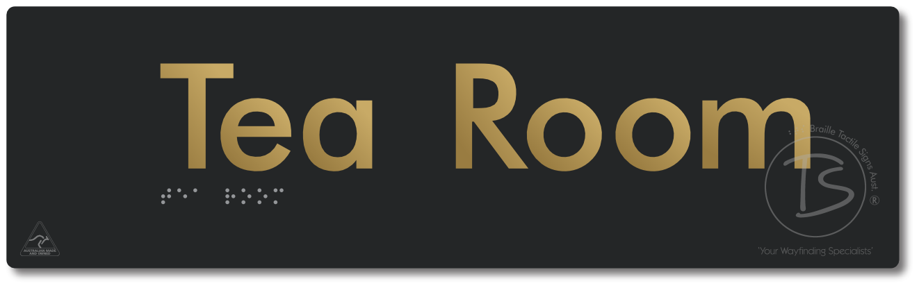 Tea Room - Braille Tactile Signs Aust.