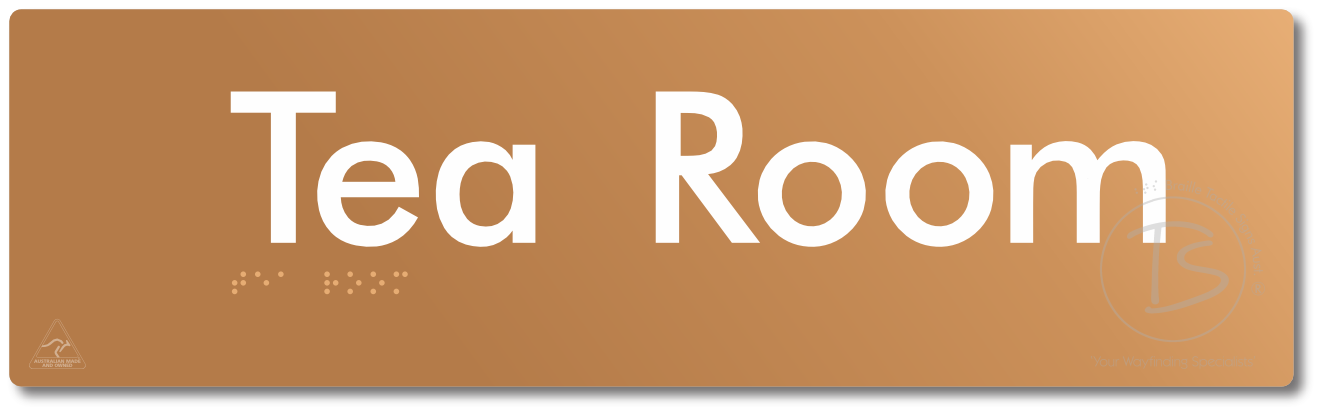 Tea Room - Braille Tactile Signs Aust.