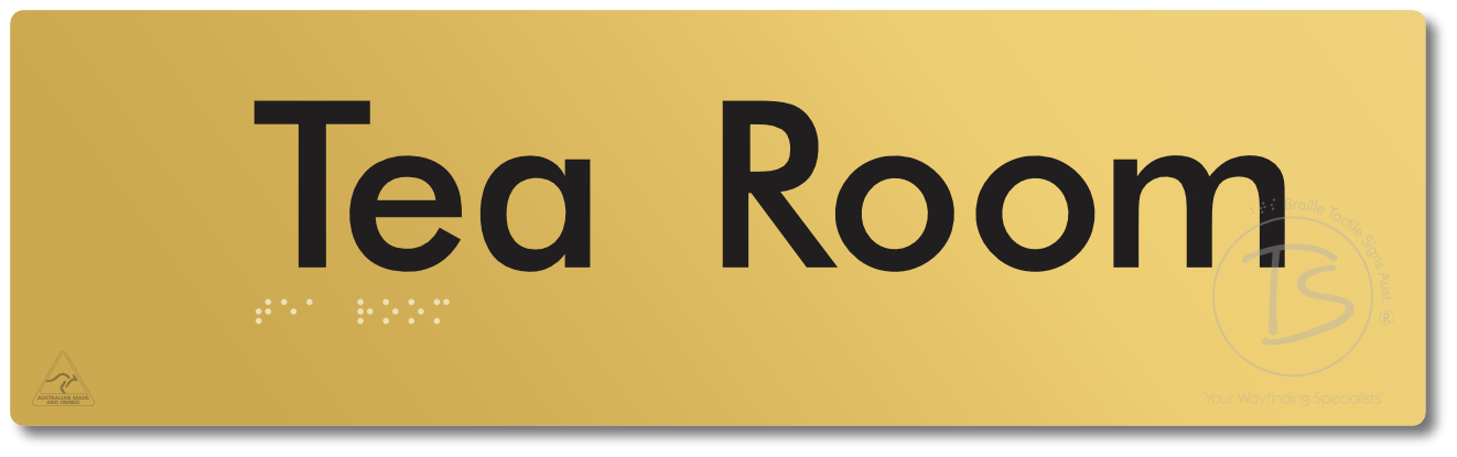 Tea Room - Braille Tactile Signs Aust.