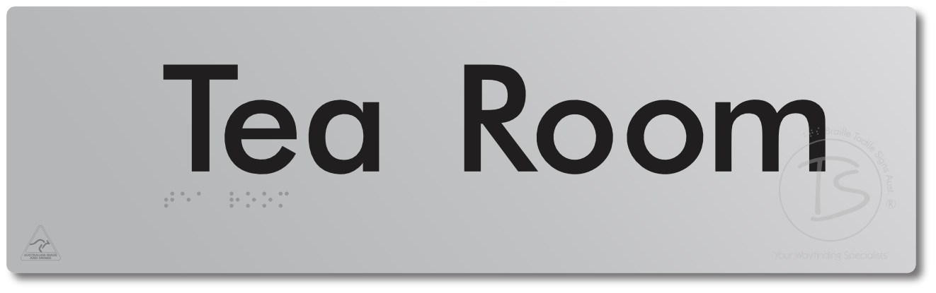 Tea Room - Braille Tactile Signs Aust.