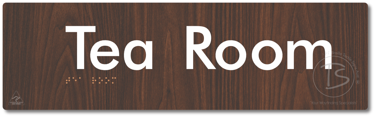 Tea Room - Braille Tactile Signs Aust.
