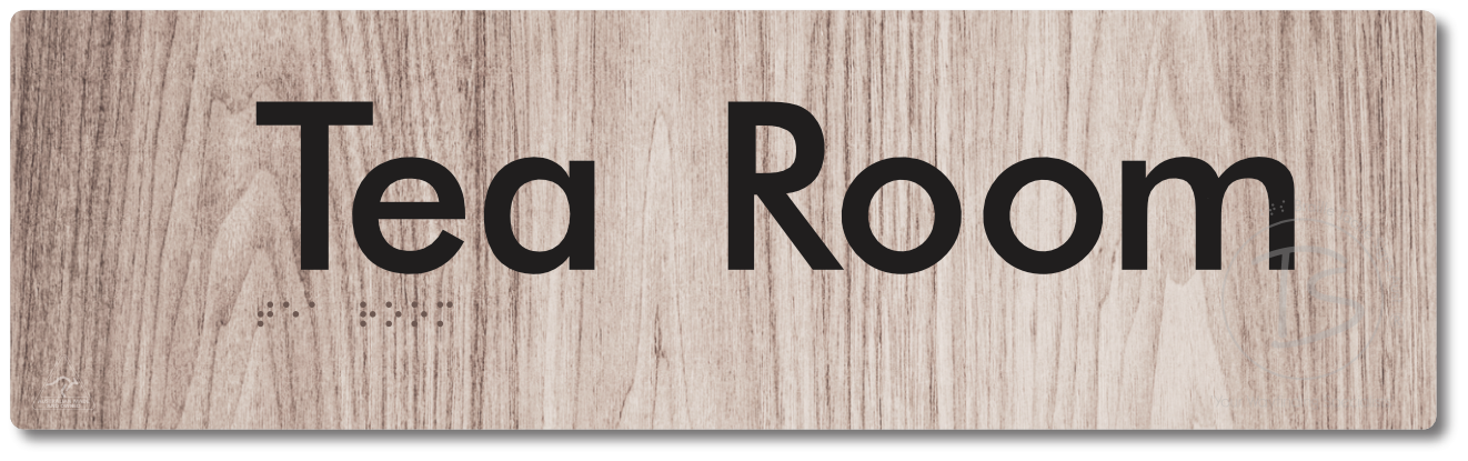 Tea Room - Braille Tactile Signs Aust.