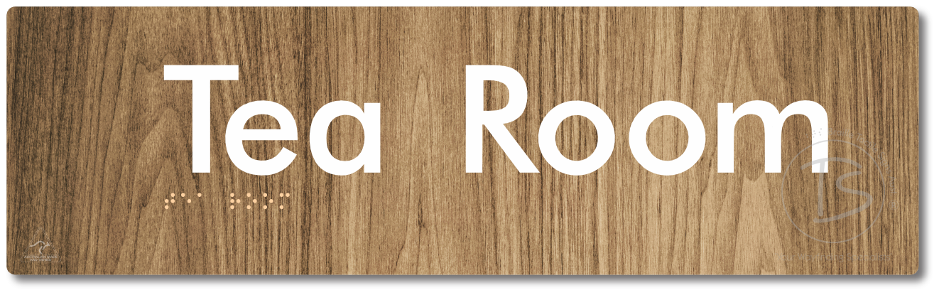 Tea Room - Braille Tactile Signs Aust.