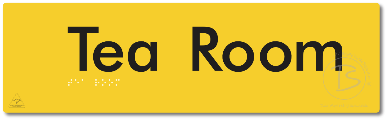 Tea Room - Braille Tactile Signs Aust.