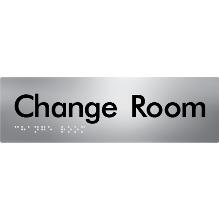 Change Room - Braille Tactile Signs Aust.