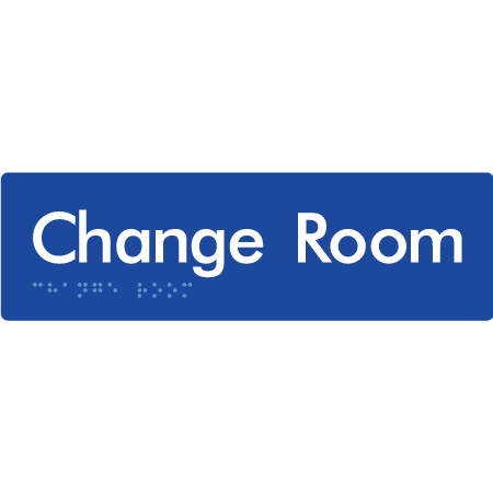 Change Room - Braille Tactile Signs Aust.