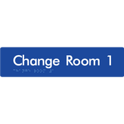 Change Room 1 - Braille Tactile Signs Aust.