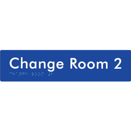 Change Room 2 - Braille Tactile Signs Aust.