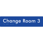 Change Room 3 - Braille Tactile Signs Aust.