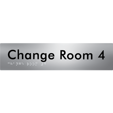 Change Room 4 - Braille Tactile Signs Aust.
