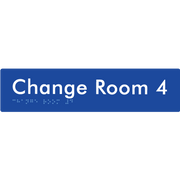 Change Room 4 - Braille Tactile Signs Aust.