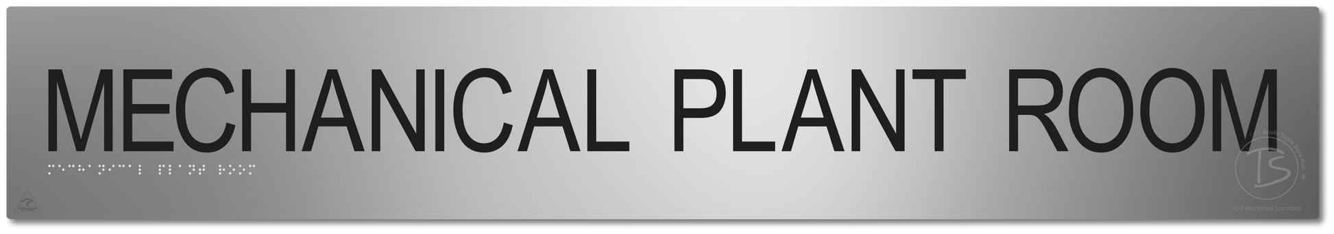 MECHANICAL PLANT ROOM - Braille Tactile Signs Aust.