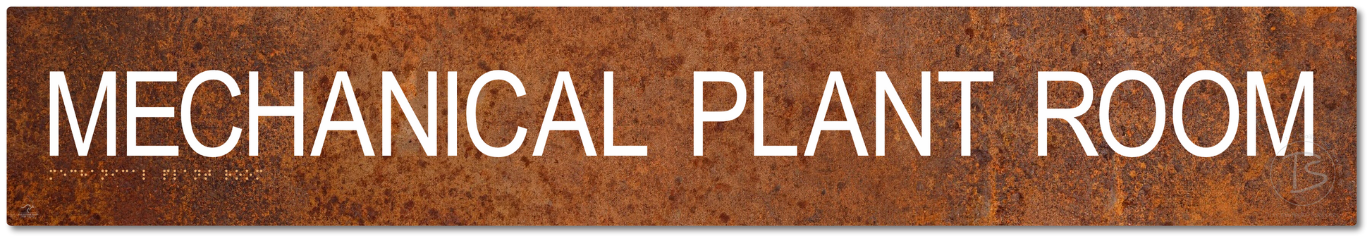 MECHANICAL PLANT ROOM - Braille Tactile Signs Aust.