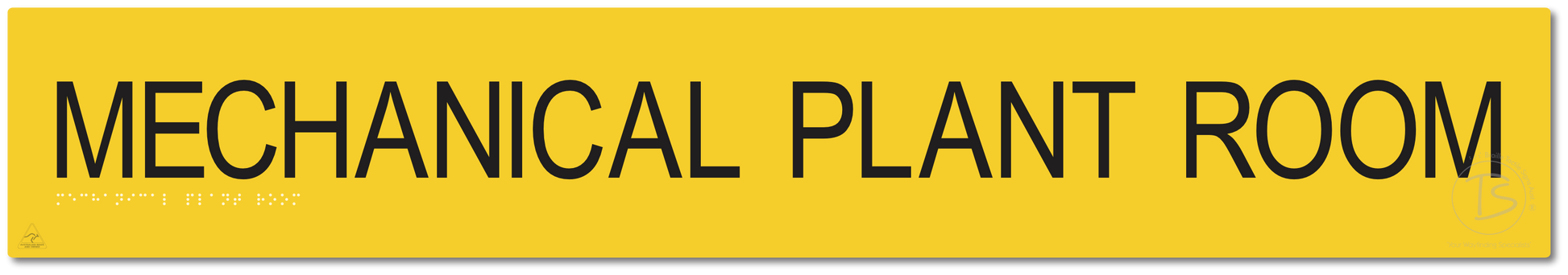 MECHANICAL PLANT ROOM - Braille Tactile Signs Aust.
