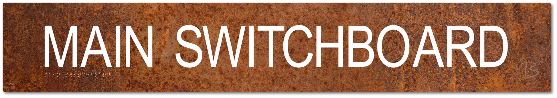 Main Switchboard - Braille Tactile Signs Aust.