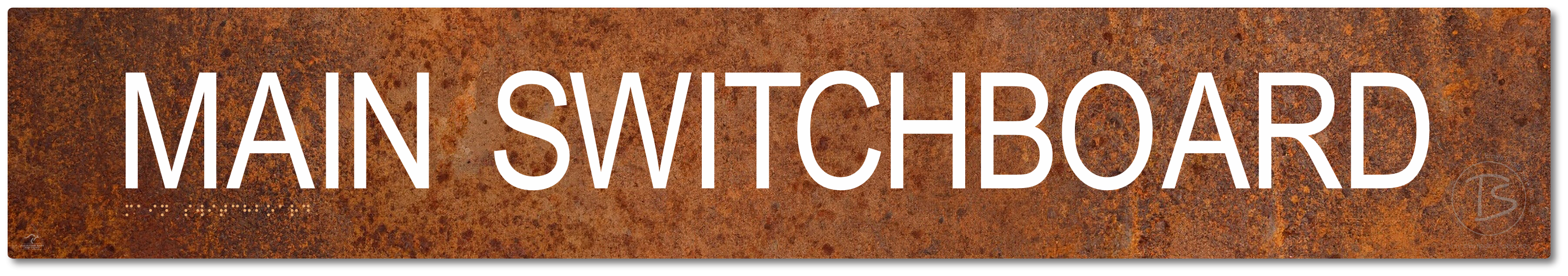 Main Switchboard - Braille Tactile Signs Aust.