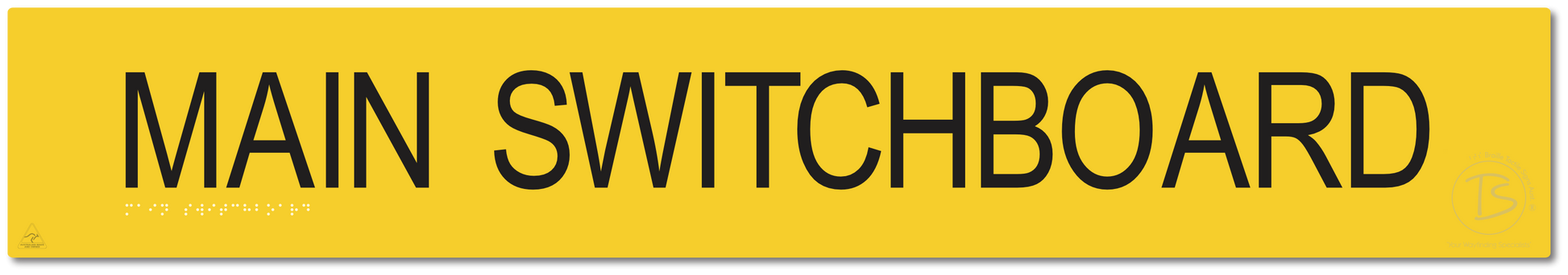 Main Switchboard - Braille Tactile Signs Aust.