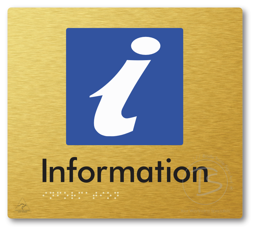 Information - Braille Tactile Signs Aust.