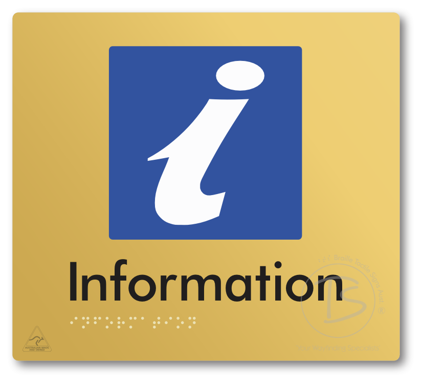 Information - Braille Tactile Signs Aust.