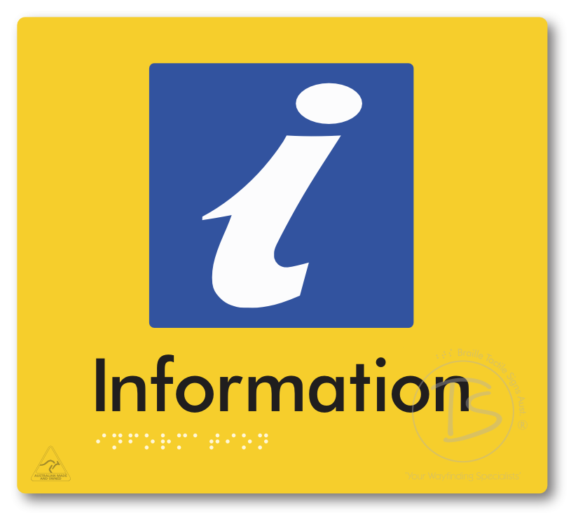 Information - Braille Tactile Signs Aust.