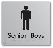 Senior Boys Toilet - Braille Tactile Signs Aust.