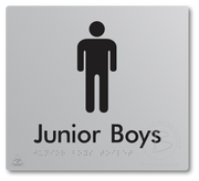 Junior Boys Toilet - Braille Tactile Signs Aust.