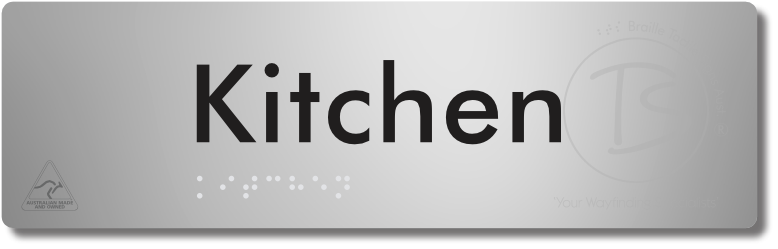 Kitchen - Braille Tactile Signs Aust.