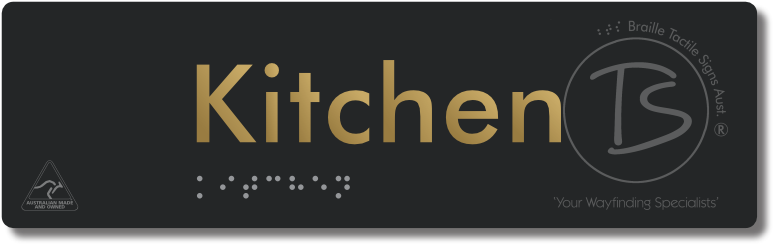 Kitchen - Braille Tactile Signs Aust.