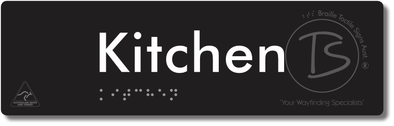 Kitchen - Braille Tactile Signs Aust.