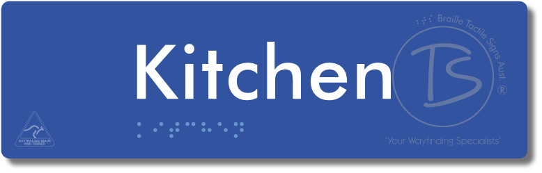 Kitchen - Braille Tactile Signs Aust.