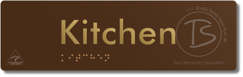 Kitchen - Braille Tactile Signs Aust.