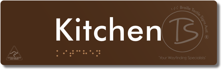 Kitchen - Braille Tactile Signs Aust.