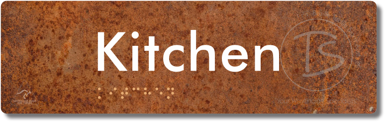 Kitchen - Braille Tactile Signs Aust.