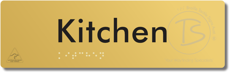 Kitchen - Braille Tactile Signs Aust.