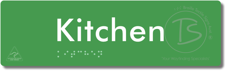 Kitchen - Braille Tactile Signs Aust.