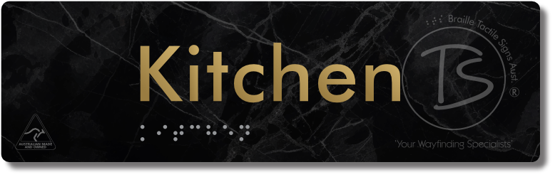 Kitchen - Braille Tactile Signs Aust.