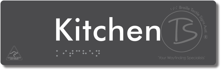 Kitchen - Braille Tactile Signs Aust.