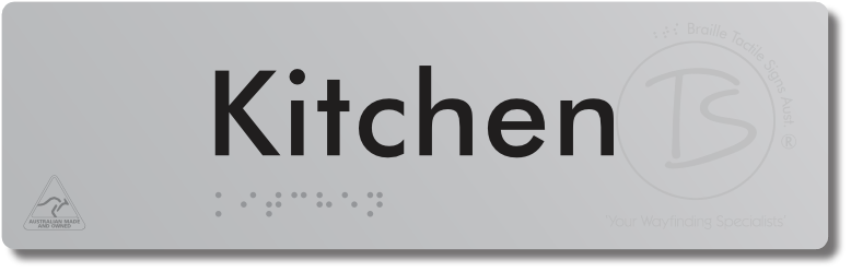 Kitchen - Braille Tactile Signs Aust.