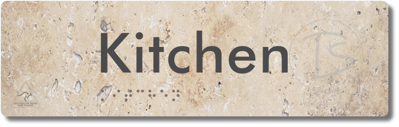 Kitchen - Braille Tactile Signs Aust.