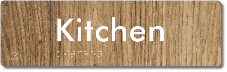Kitchen - Braille Tactile Signs Aust.