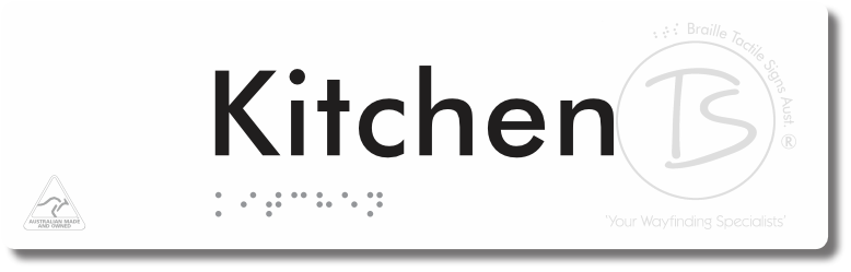 Kitchen - Braille Tactile Signs Aust.