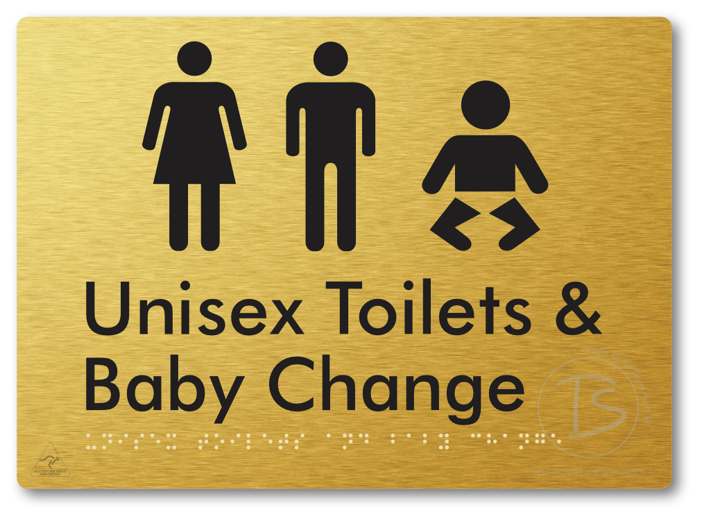 Unisex Toilets & Baby Change