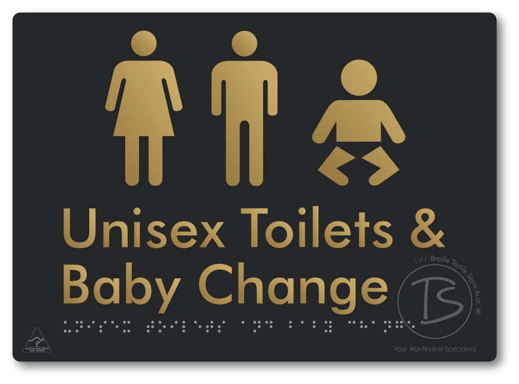 Unisex Toilets & Baby Change