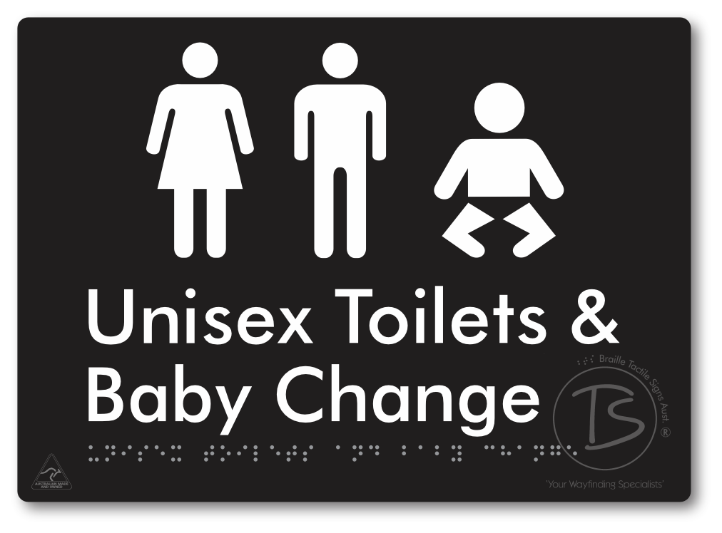 Unisex Toilets & Baby Change