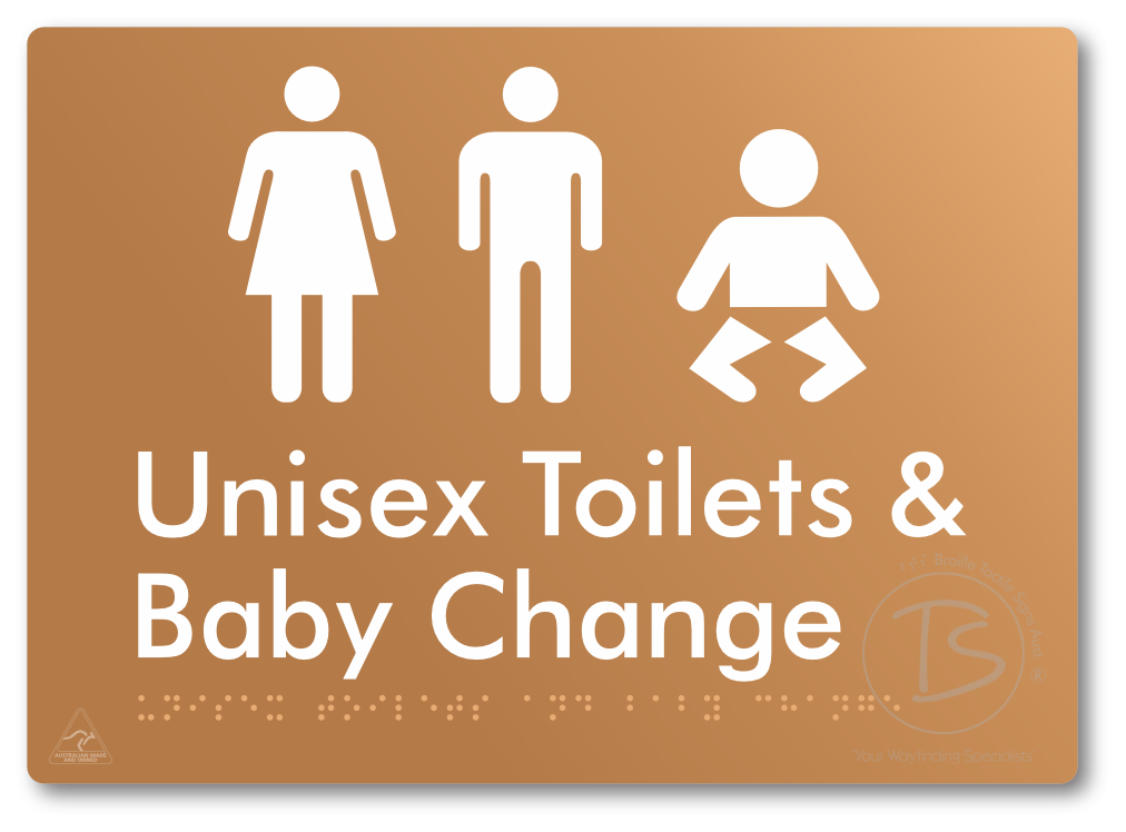 Unisex Toilets & Baby Change