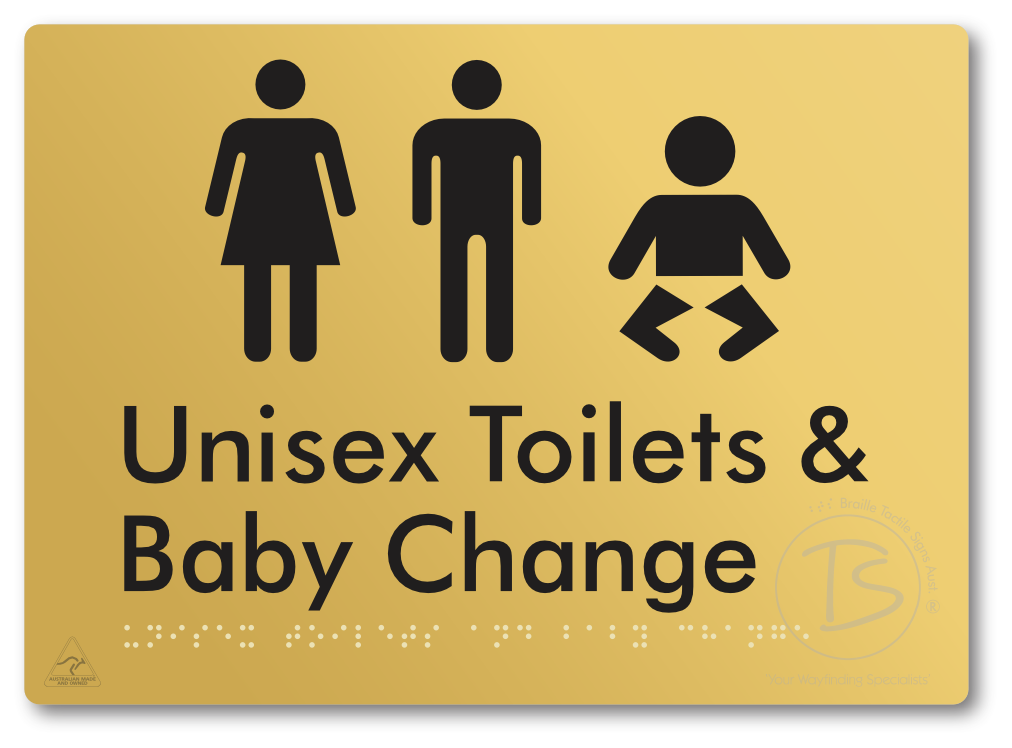 Unisex Toilets & Baby Change