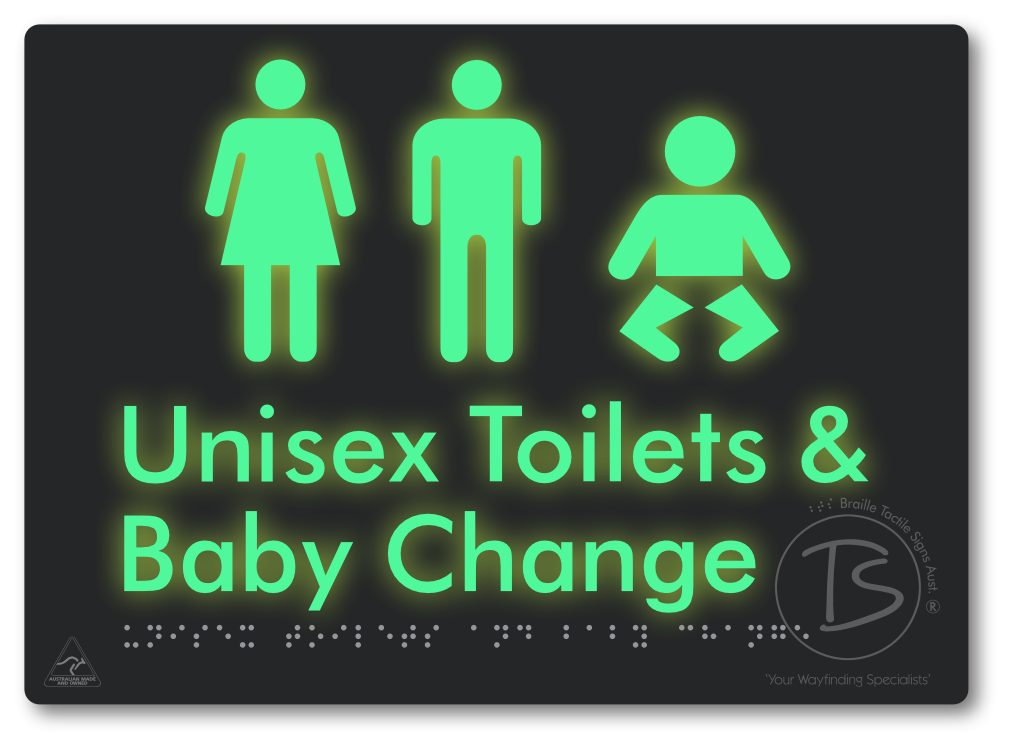 Unisex Toilets & Baby Change